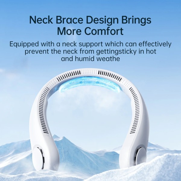 Фото - Вентилятор портативний Jisulife Neck Fan Life4 Blue